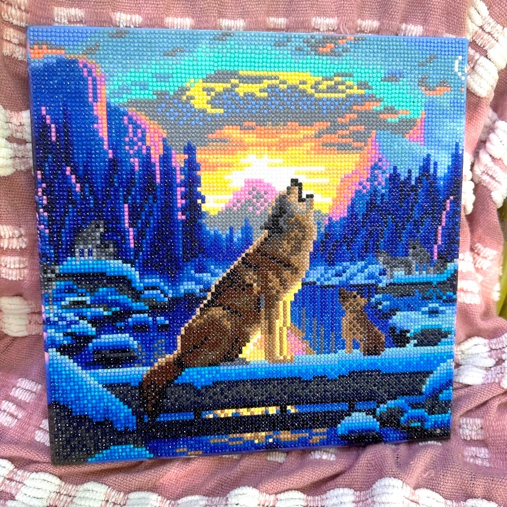 Gorgeous Crystal Art Finished Mixed Media